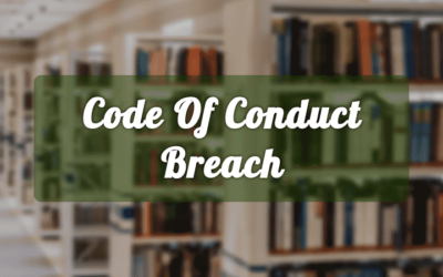 Breach of conduct statement