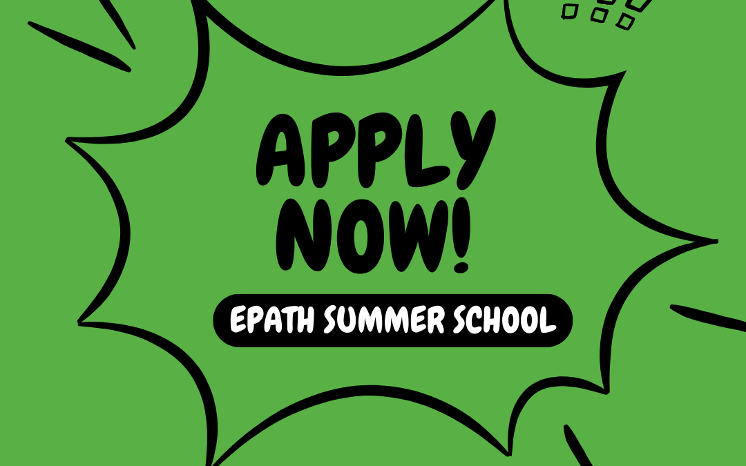 Apply now for our 2nd summer school!