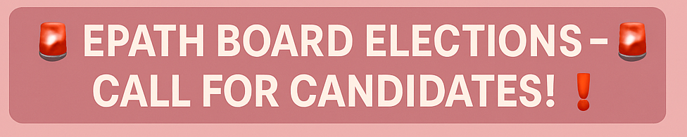 Call for EPATH board members